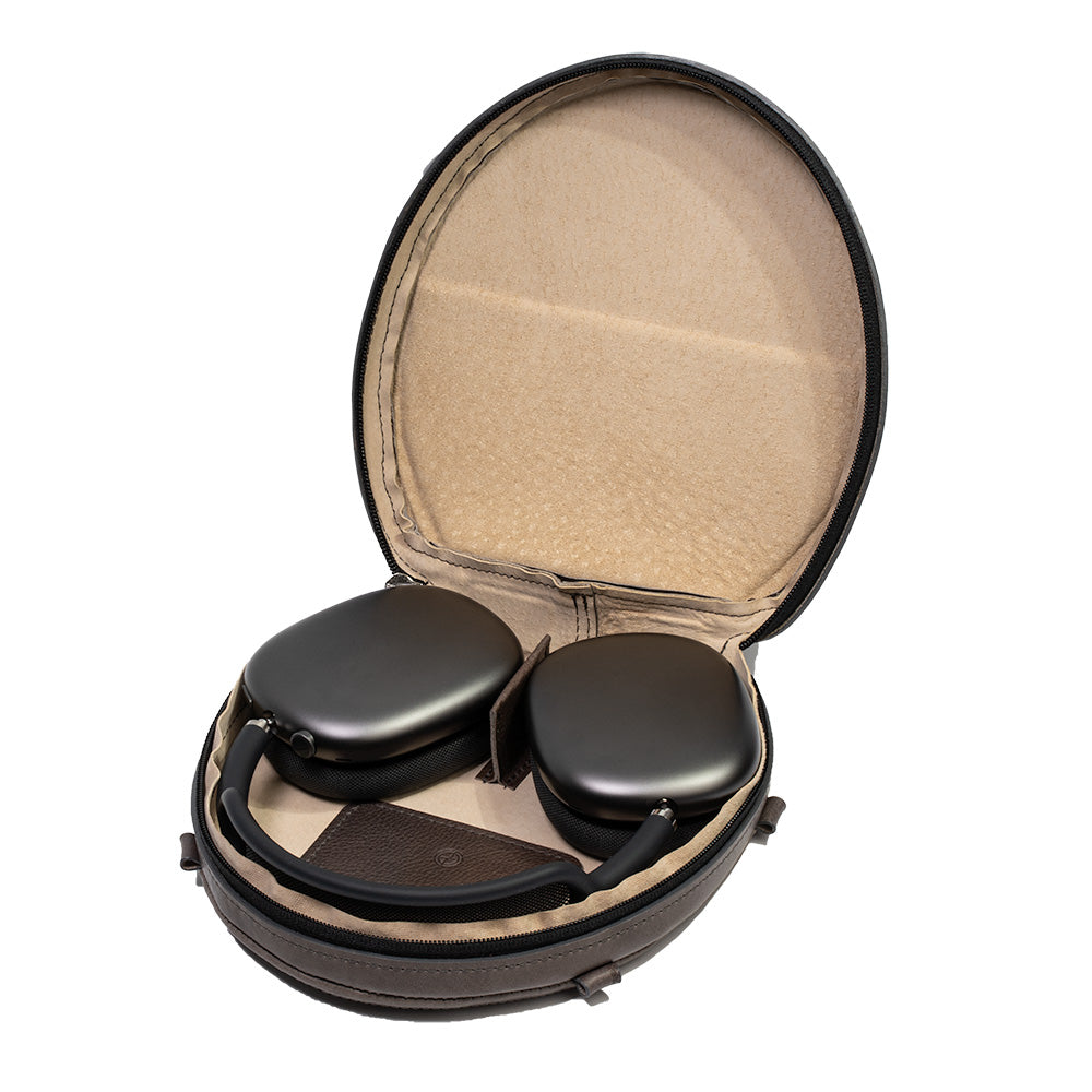 Husă AirPods Max din Piele Full-Grain — Lux Handmade